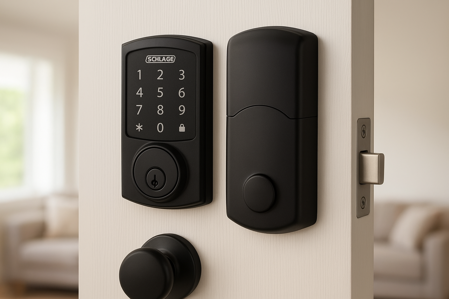 6. Schlage Encode Wi-Fi deadbolt